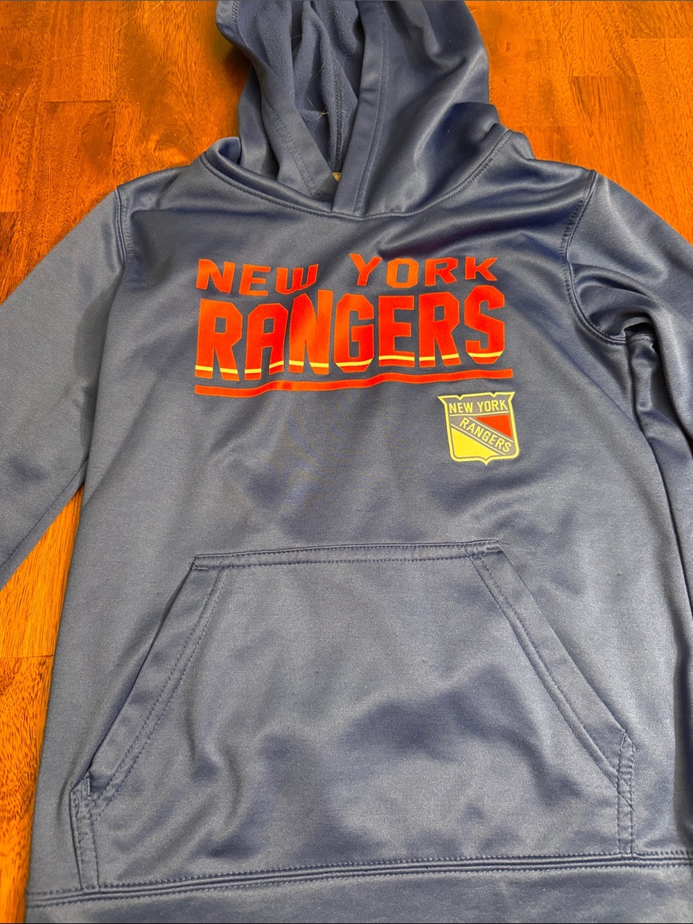 NY Rangers hoodie size medium 10-12